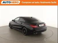 Usata Mercedes CLA220 177 CV (130 kW) 2018 Nero Coupé