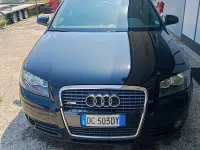 Usata Audi A3 Sportback Ambition 140 CV (102 kW) 2006 Nero Utilitaria