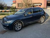 Usata VW Tiguan Elegance 150 CV (110 kW) 2021 Blu/azzurro SUV