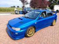 Usata Subaru Impreza 218 CV (160 kW) 1999 Bluazzurro Berlina