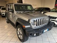 Usata Jeep Wrangler Unlimited Sahara 271 CV (199 kW) 2019 Argento SUV