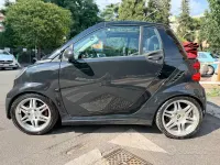 Usata Smart ForTwo Cabrio Brabus 54 CV (39 kW) 2013 Nero Cabrio