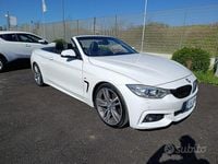 Usata BMW 420 M Sport 184 CV (135 kW) 2015 Bianco Cabrio