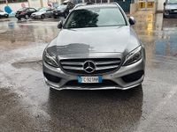 Usata Mercedes C220 Premium 170 CV (125 kW) 2016 Grigio Station wagon