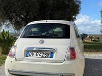 Usata Fiat 500 75 CV (55 kW) 2009 Bianco Cabrio