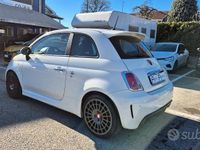Usata Abarth 595 Turismo 160 CV (117 kW) 2015 Bianco Utilitaria