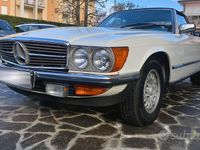 Usata Mercedes SL380 204 CV (150 kW) 1983 Bianco Cabrio