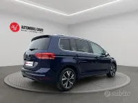 Usata VW Touran Executive 150 CV (110 kW) 2022 Blu Monovolume