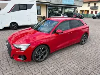 Usata Audi A3 e-tron Ambiente 150 CV (110 kW) 2022 Rosso Utilitaria