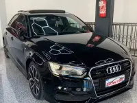 Usata Audi A3 S-Line 150 CV (110 kW) 2015 Nero Berlina