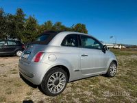 Usata Fiat 500 69 CV (50 kW) 2011 Grigio Cabrio