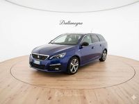 Usata Peugeot 308 GT-line 131 CV (96 kW) 2020 Blu/azzurro Station wagon