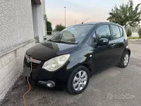Usata Opel Agila 2008 Nero Utilitaria