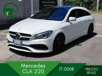 Usata Mercedes CLA220 Shooting Brake AMG Line Premium 184 CV (135 kW) 2017 Bianco Station wagon