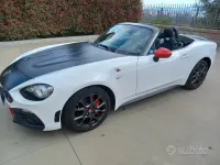 Usata Abarth 124 Spider 170 CV (125 kW) 2017 Bianco Cabrio