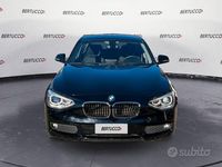 Usata BMW 118 143 CV (105 kW) 2015 Nero Utilitaria