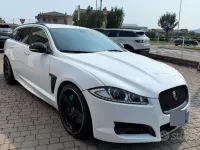 Usata Jaguar XF Sportbrake Portfolio 275 CV (202 kW) 2013 Bianco Station wagon