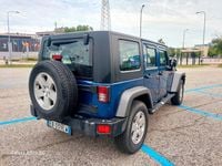 Usata Jeep Wrangler 177 CV (130 kW) 2010 Blu SUV