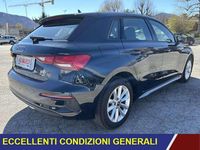 Usata Audi A3 Sportback Advanced Plus 150 CV (110 kW) 2023 Nero Utilitaria