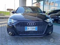 Usata Audi A3 150 CV (110 kW) 2022 Nero Berlina