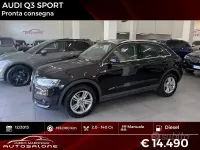 Usata Audi Q3 Sport 140 CV (102 kW) 2013 Nero SUV