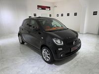 Usata Smart ForFour Passion 71 CV (52 kW) 2015 Nero Utilitaria