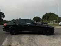 Usata Mercedes E220 Premium 170 CV (125 kW) 2014 Nero Berlina