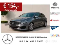 Usata Mercedes B180 Executive 109 CV (80 kW) 2016 Grigio Utilitaria