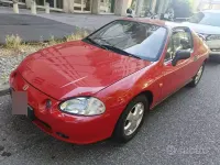 Usata Honda Civic 160 CV (117 kW) 1993 Rosso Cabrio