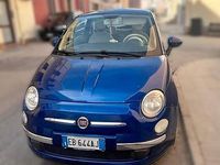Usata Fiat 500 Lounge 69 CV (50 kW) 2010 Blu Berlina