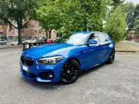 Usata BMW 116 M Sport 116 CV (85 kW) 2018 Blu Utilitaria