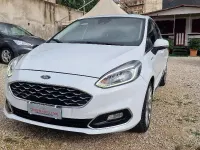 Usata Ford Fiesta Vignale 120 CV (88 kW) 2018 Bianco Utilitaria