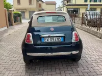 Usata Fiat 500 95 CV (69 kW) 2014 Bluazzurro Cabrio