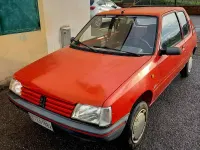 Usata Peugeot 205 44 CV (32 kW) 1992 Rosso Berlina
