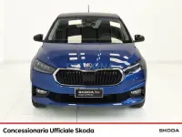 Usata Skoda Fabia Selection 95 CV (69 kW) 2025 Blu race metallizzato / tetto Utilitaria