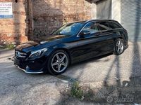 Usata Mercedes C220 Premium 170 CV (125 kW) 2018 Nero Station wagon