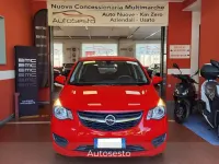 Usata Opel Karl Cosmo 75 CV (55 kW) 2016 Rosso Utilitaria