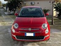 Usata Fiat 500 Lounge 69 CV (50 kW) 2018 Rosso Utilitaria