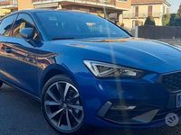 Usata Seat Leon FR 131 CV (96 kW) 2020 Blu/azzurro Berlina