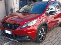 Usata Peugeot 2008 GT-line 110 CV (80 kW) 2017 Rosso SUV