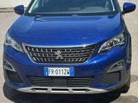 Usata Peugeot 3008 Allure 131 CV (96 kW) 2018 Blu/azzurro SUV
