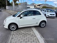 Usata Fiat 500 Lounge 69 CV (50 kW) 2010 Bianco Berlina