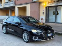 Usata Audi A3 Advanced Plus 150 CV (110 kW) 2020 Nero Berlina