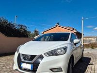 Usata Nissan Micra Tekna 90 CV (66 kW) 2017 Bianco Utilitaria