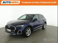 Begagnad Audi Q5 S-Line 204 HK (150 kW) 2023 Blå SUV