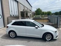 Usata Audi A3 Attraction 150 CV (110 kW) 2015 Bianco Berlina
