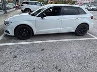 Usata Audi A3 Ambiente 116 CV (85 kW) 2018 Bianco Berlina