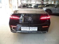 Usata Mercedes E220 Business 194 CV (142 kW) 2021 Nero Cabrio