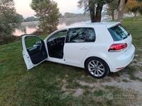 Usata VW Golf VII 105 CV (77 kW) 2012 Bianco Berlina