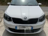 Usata Skoda Fabia Ambition 75 CV (55 kW) 2016 Bianco Berlina